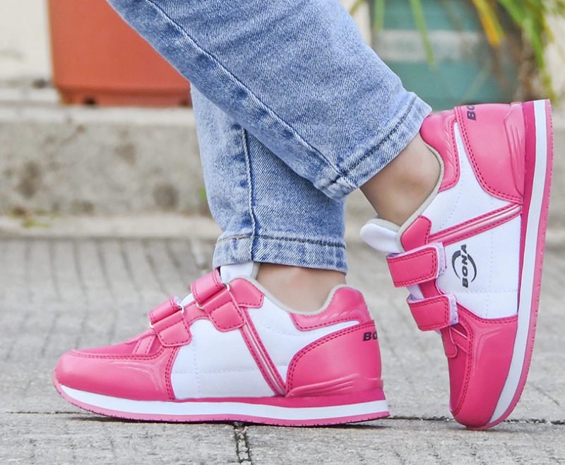 Madel Unisex Afslappet Sneaker Til Børn - Marineblå