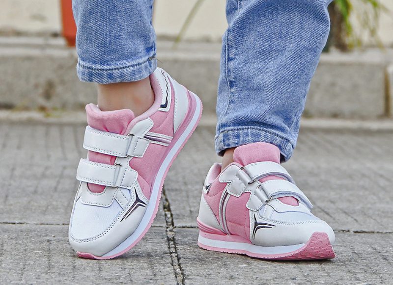Madel Unisex Afslappet Sneaker Til Børn - Marineblå
