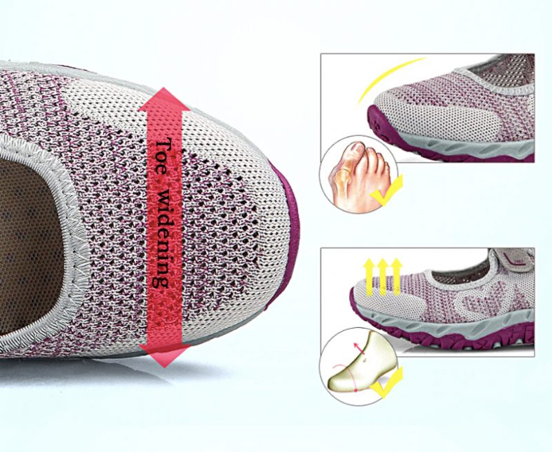 Magnolia Damemesh Sneaker - Grå 01