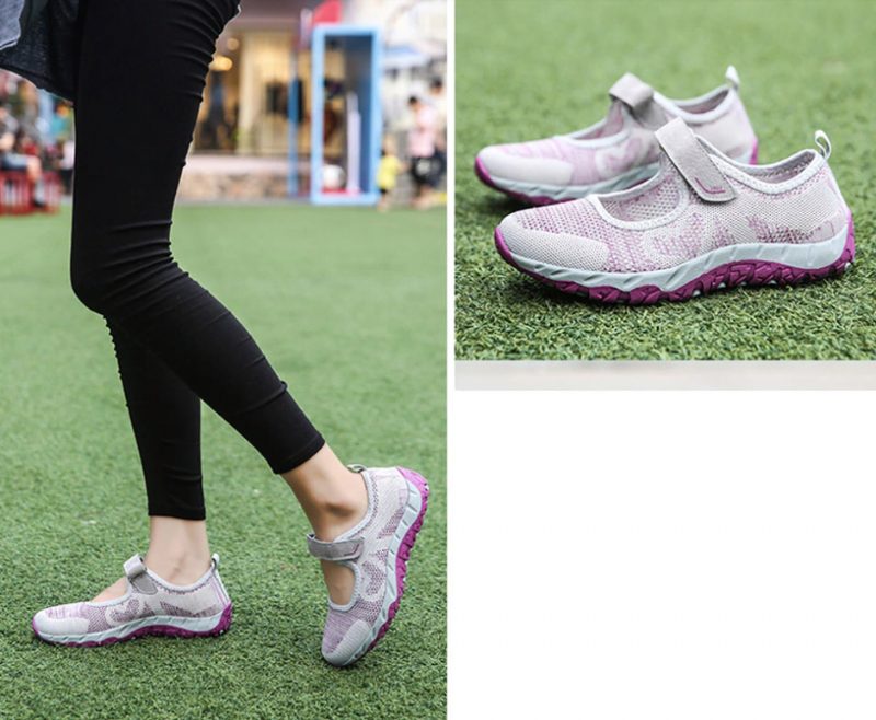 Magnolia Damemesh Sneaker - Grå 01