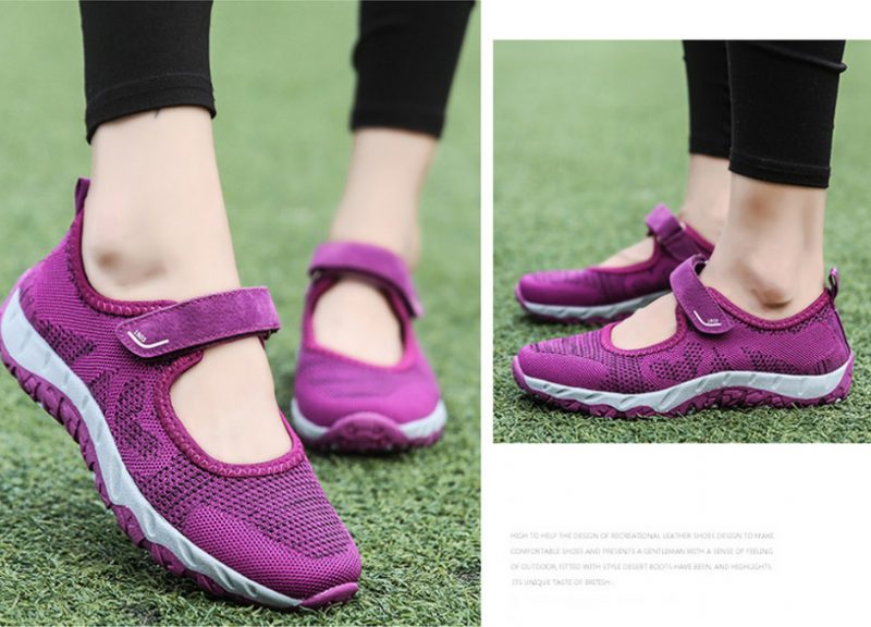 Magnolia Damemesh Sneaker - Grå 01