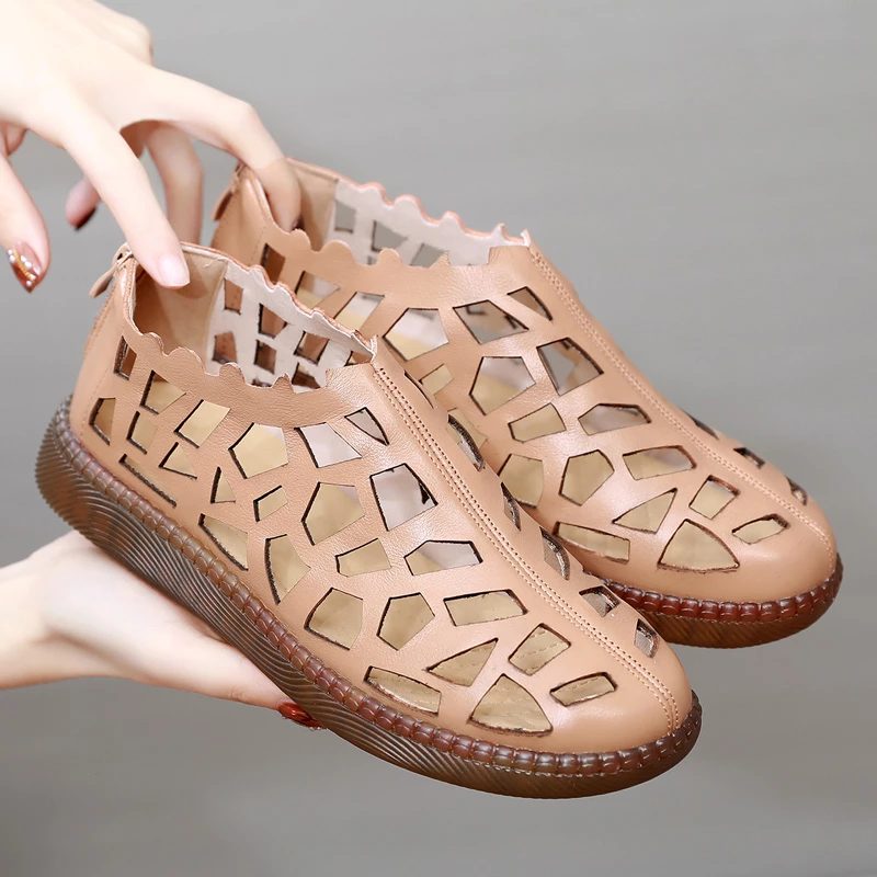Maikel Sommersandal Til Kvinder - Beige