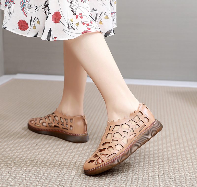 Maikel Sommersandal Til Kvinder - Beige