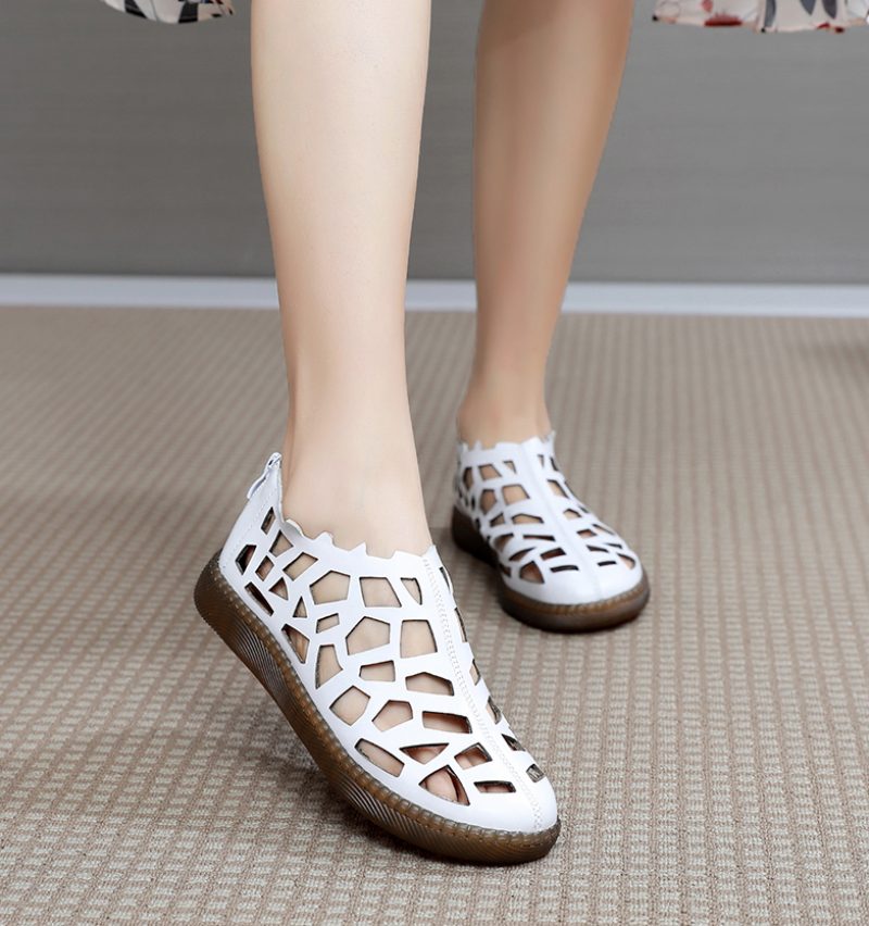 Maikel Sommersandal Til Kvinder - Beige