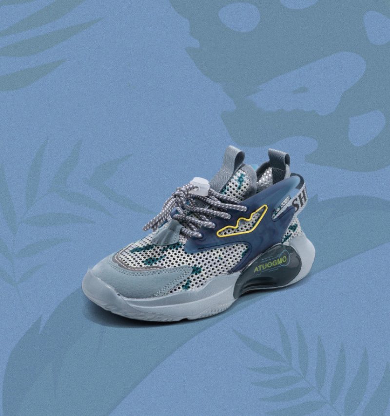 Maksim Modesneaker Til Drenge - Blå