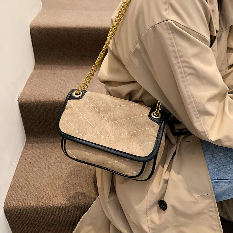 Malagan Crossbody-håndtaske I Læder Til Kvinder - Grøn