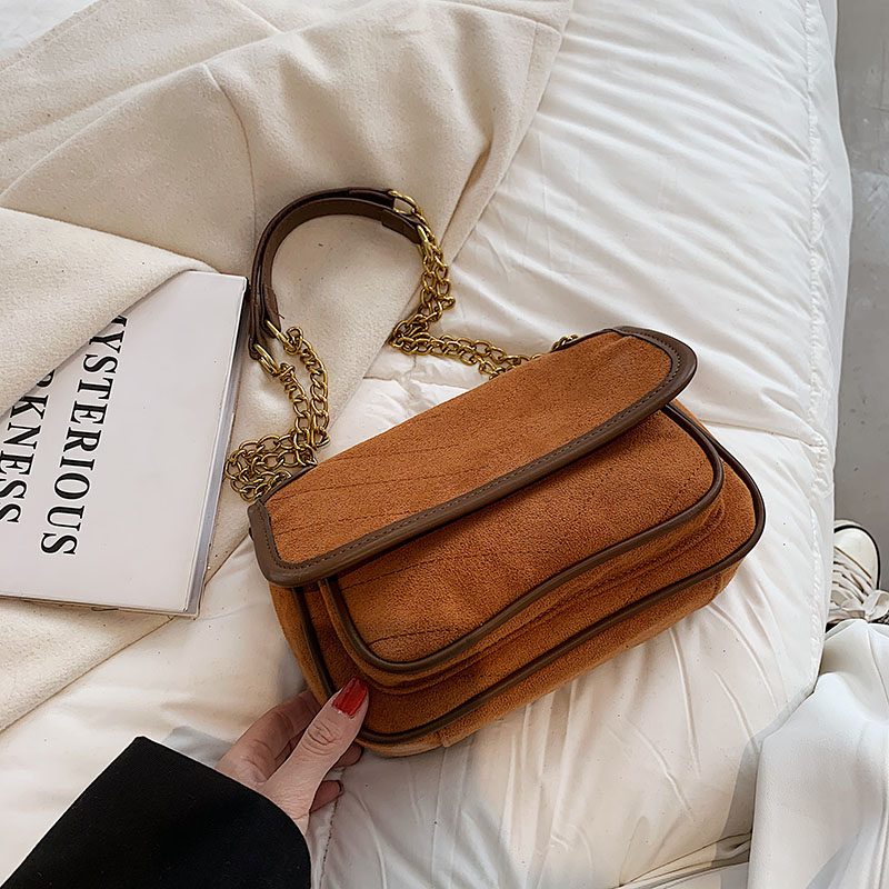 Malagan Crossbody-håndtaske I Læder Til Kvinder - Grøn