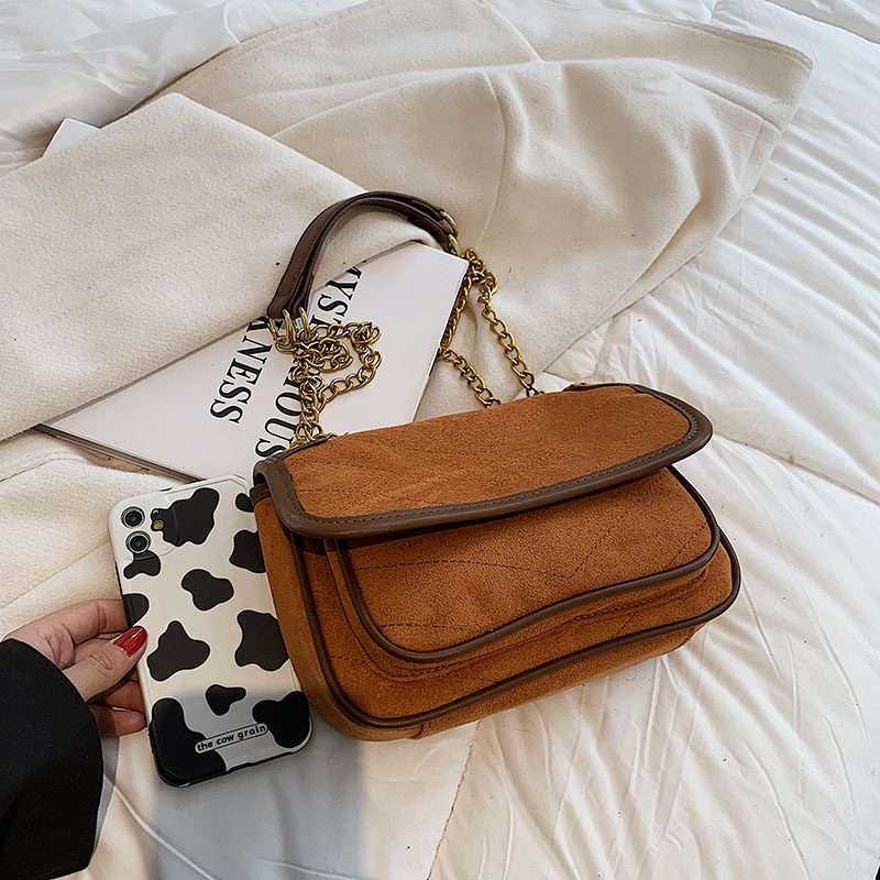 Malagan Crossbody-håndtaske I Læder Til Kvinder - Grøn