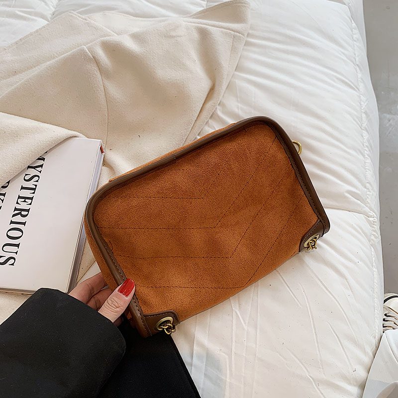 Malagan Crossbody-håndtaske I Læder Til Kvinder - Grøn