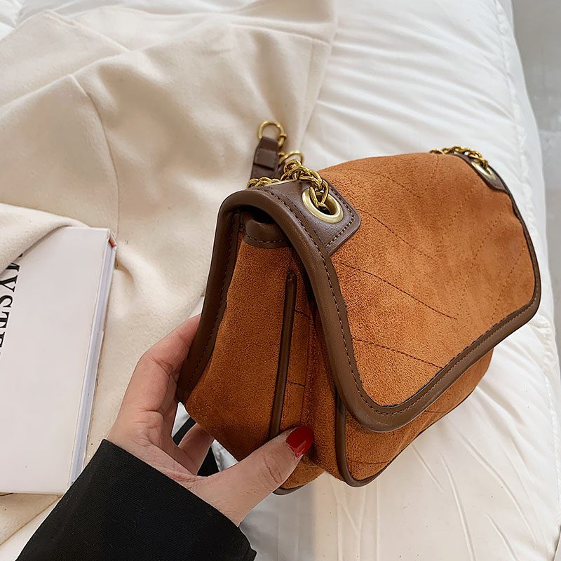 Malagan Crossbody-håndtaske I Læder Til Kvinder - Grøn