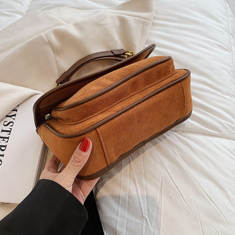 Malagan Crossbody-håndtaske I Læder Til Kvinder - Grøn