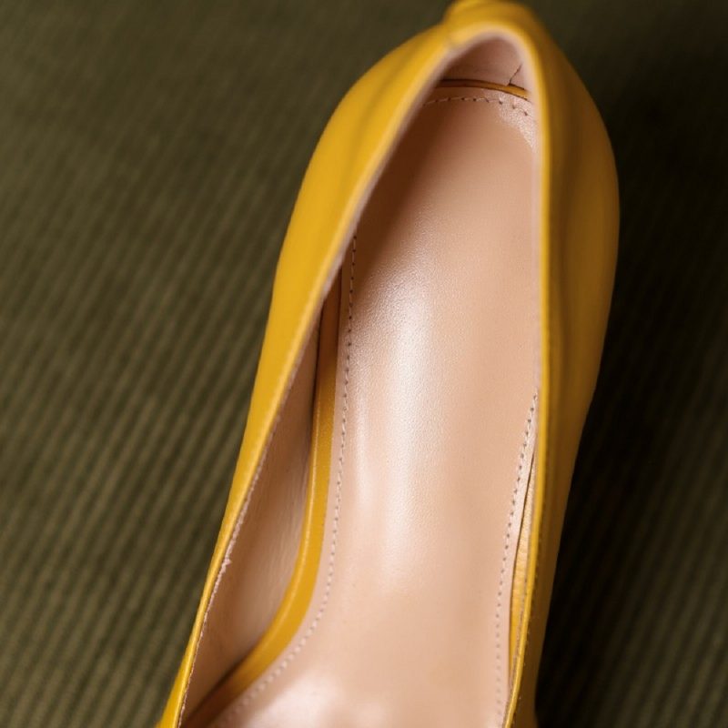 Malena Dame Square Toe Pumps Sko - Sort