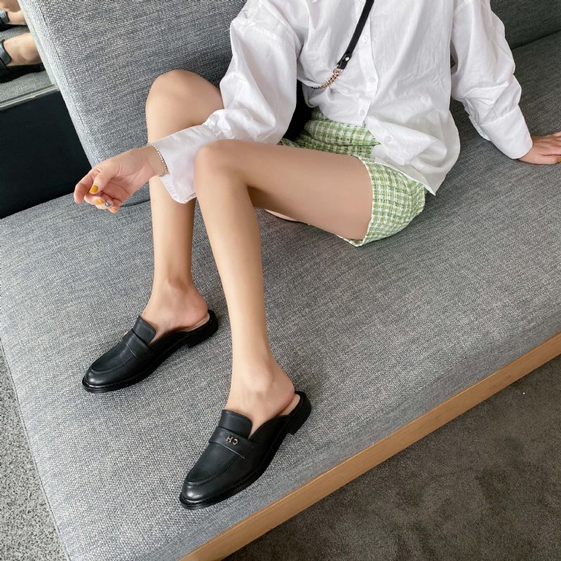 Malena Damemode Sommer Mule - Multifarvet