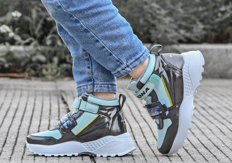 Malone Unisex Varme Sneaker Til Børn - Grøn