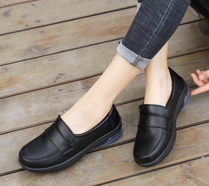 Malvina Dame Loafer Slip-on Sko - Sort