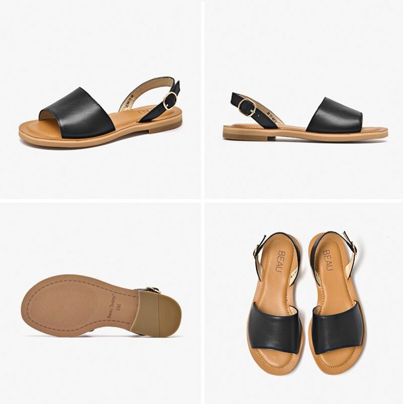 Manu Sandaler - Brunlig Gul