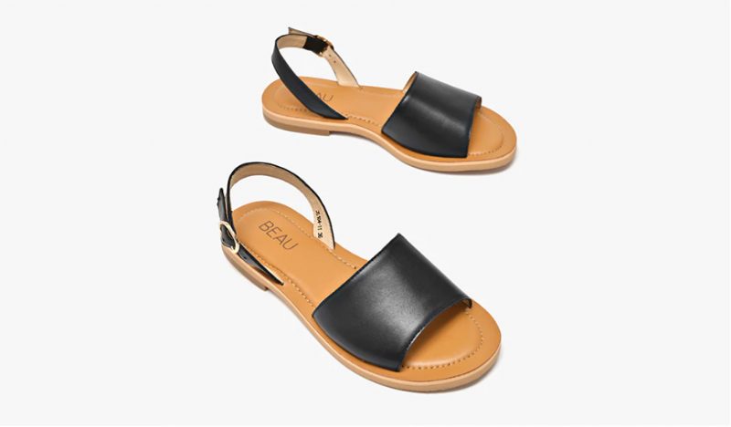 Manu Sandaler - Brunlig Gul