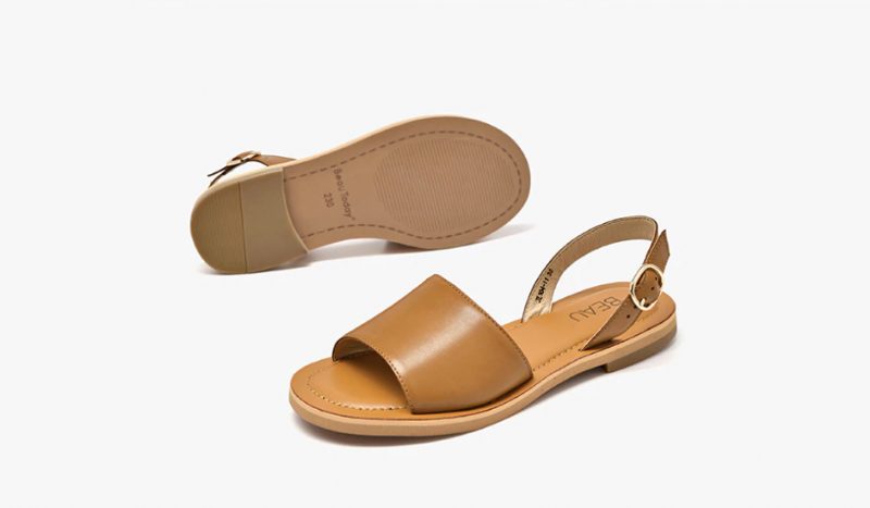 Manu Sandaler - Brunlig Gul