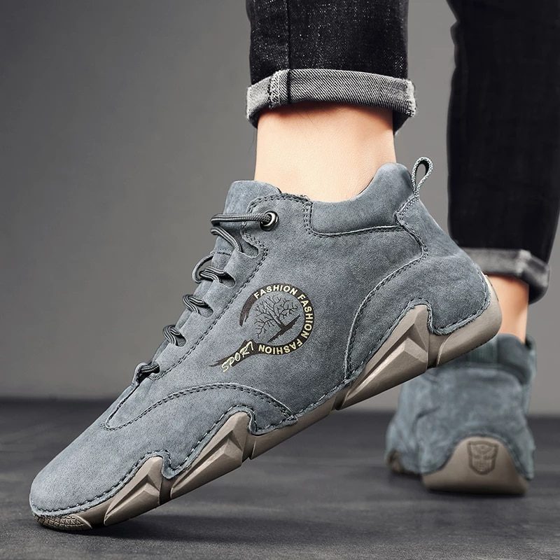 Manuele Udendørs Sneaker Til Mænd - Beige