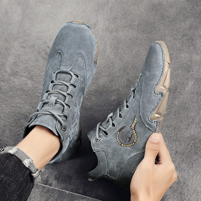 Manuele Udendørs Sneaker Til Mænd - Beige