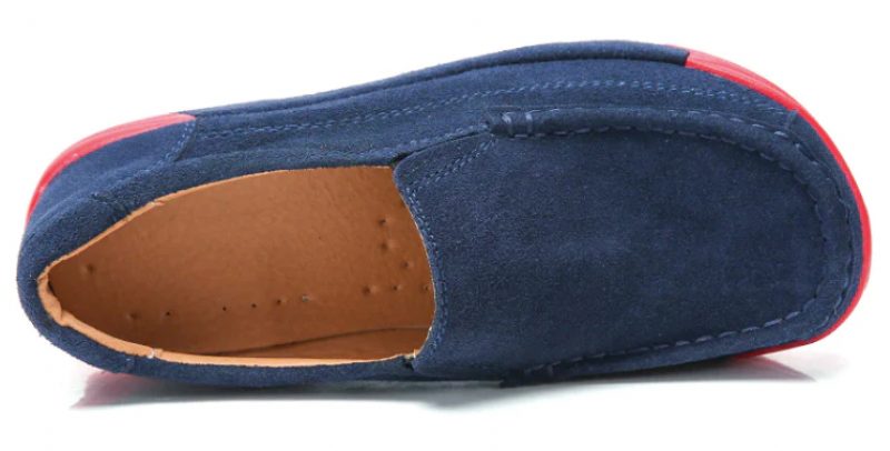 Marbella Kvindeplatform Slip On - Blå
