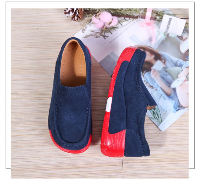 Marbella Kvindeplatform Slip On - Blå