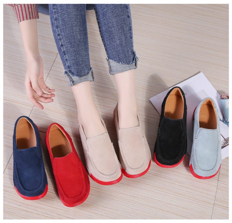 Marbella Kvindeplatform Slip On - Blå