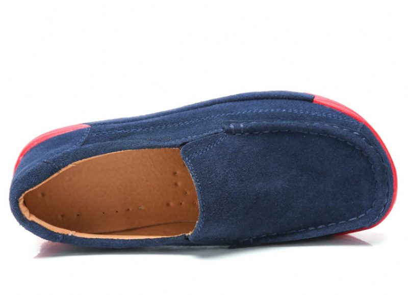 Marbella Slip On Sorte Sko Til Kvinder Platform - Sort