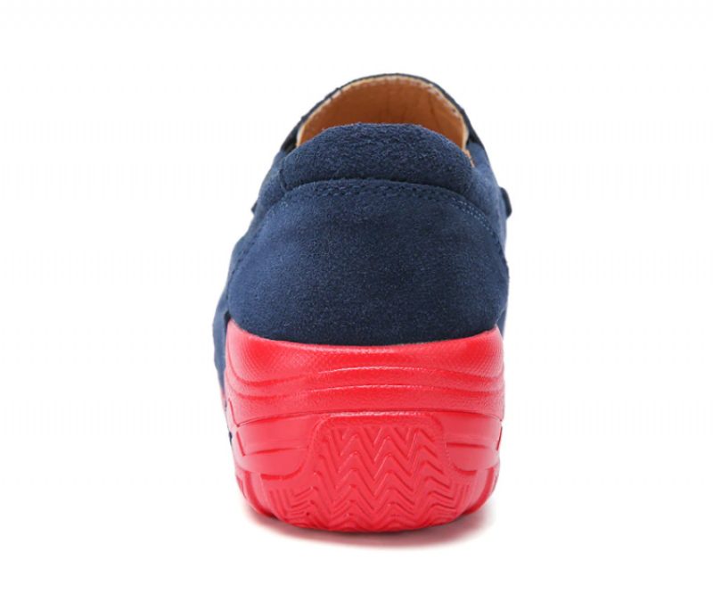 Marbella Slip On Sorte Sko Til Kvinder Platform - Sort