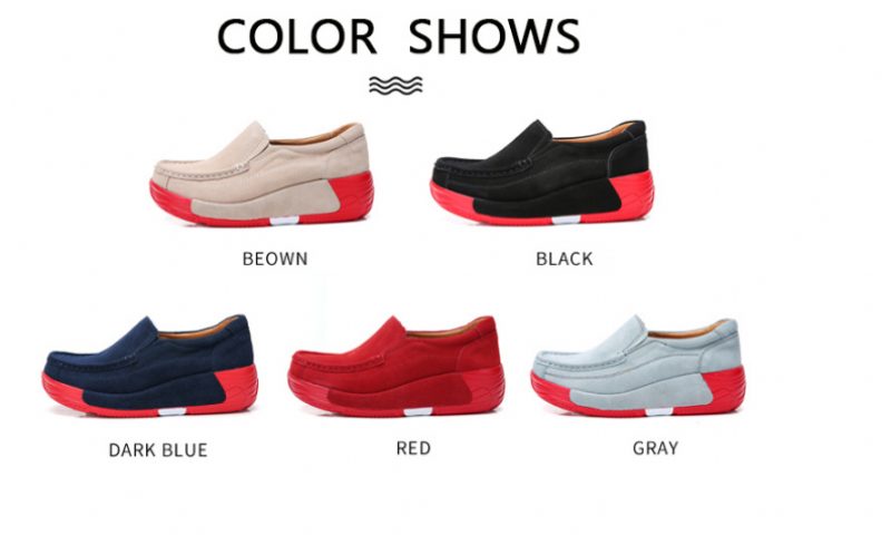 Marbella Slip On Sorte Sko Til Kvinder Platform - Sort