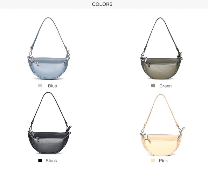 Marc Crossbody-håndtaske I Læder Til Kvinder - Blå