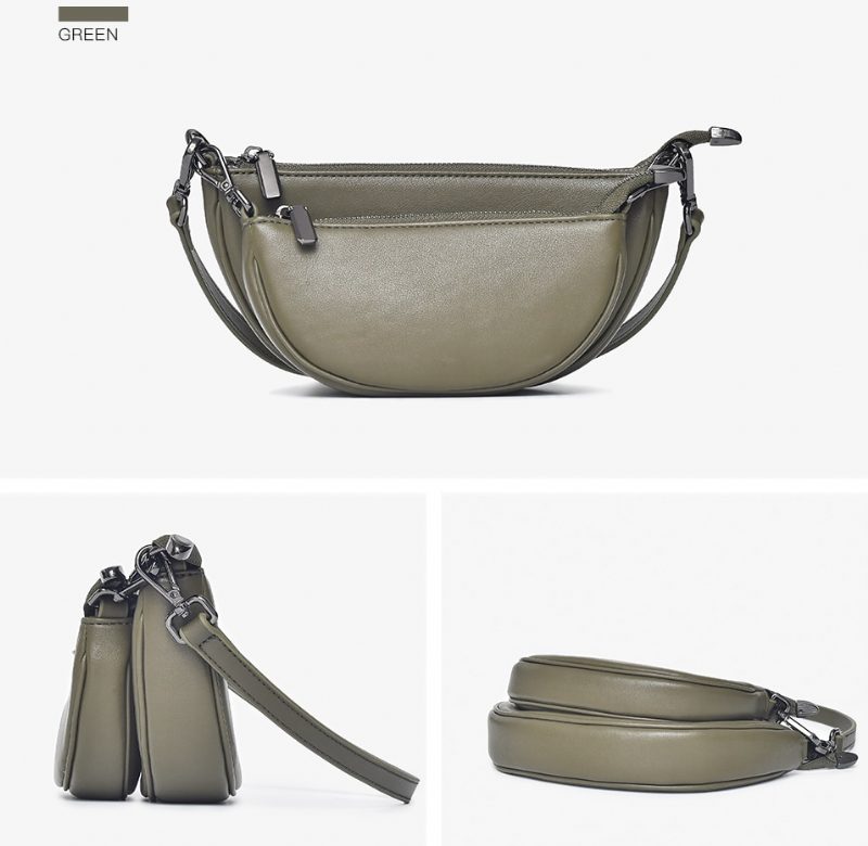 Marc Crossbody-håndtaske I Læder Til Kvinder - Blå