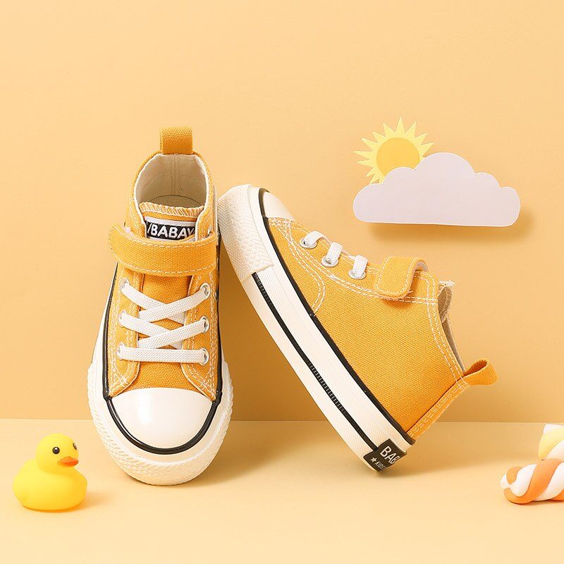 Marcelo Drenge High Top Sneaker - Gul
