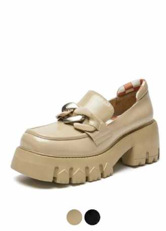 March Dame Platform Chain Loafer Sko