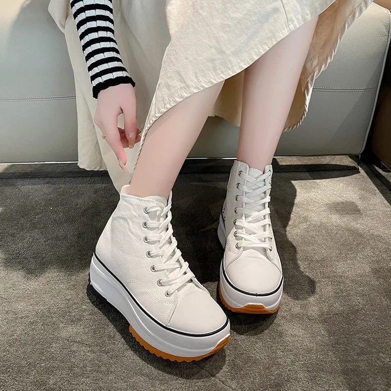Marcia Sneaker Med Platform Til Kvinder - Sort