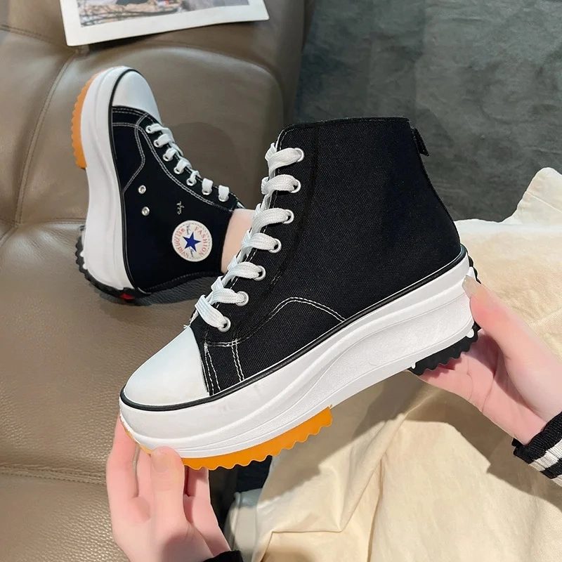Marcia Sneaker Med Platform Til Kvinder - Sort