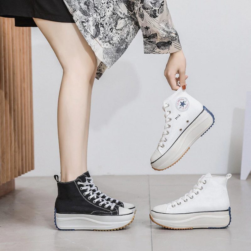 Marcia Sneaker Med Platform Til Kvinder - Sort