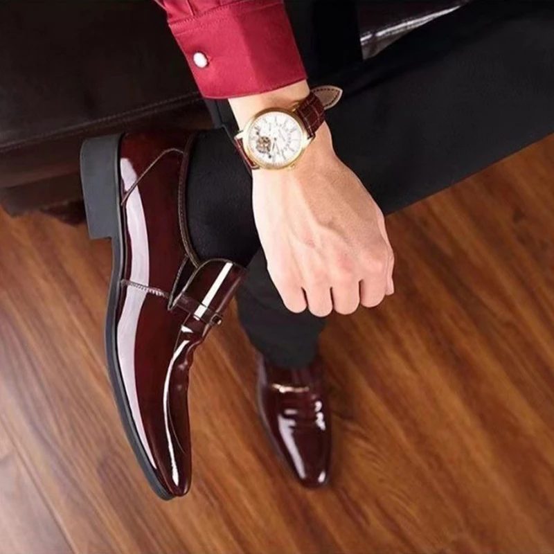 Marcus Loafer Dress Sko Til Mænd - Hul sort