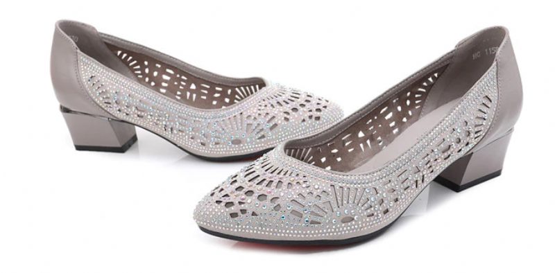 Maren Dame Dress Pumps - Guld