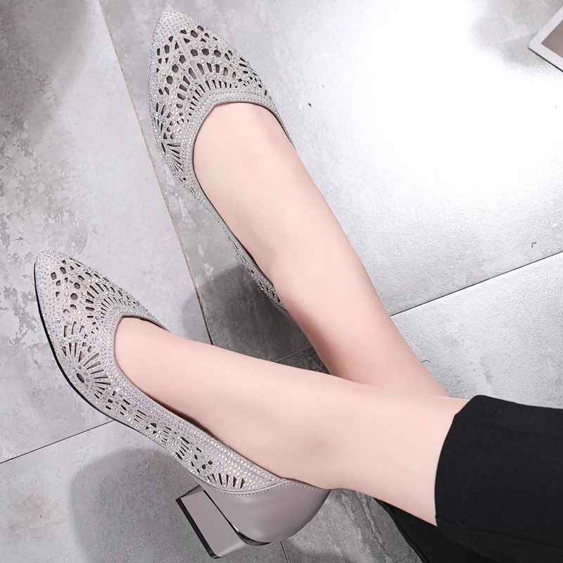 Maren Dame Dress Pumps - Guld