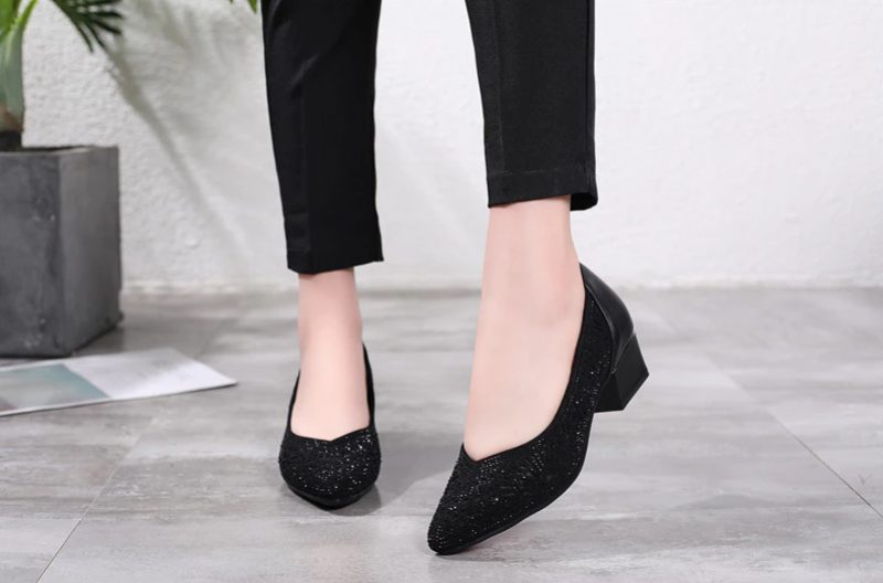 Maren Dame Dress Pumps - Guld