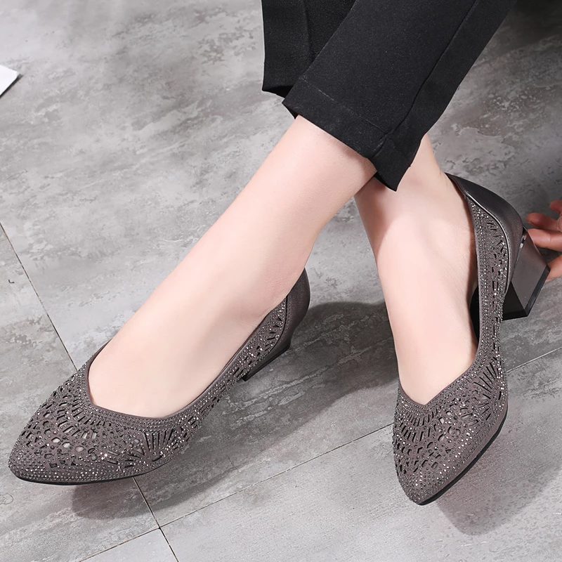 Maren Dame Dress Pumps - Guld