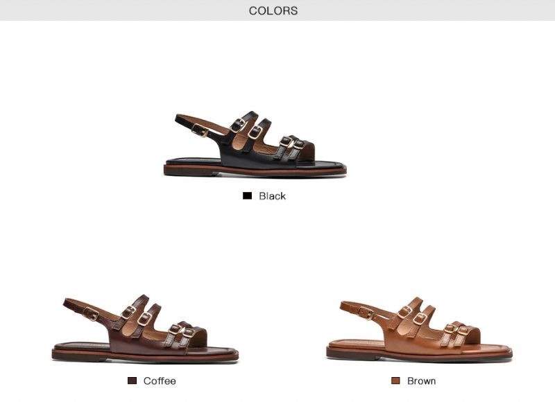 Margarita Flad Sandal Til Kvinder - Brun