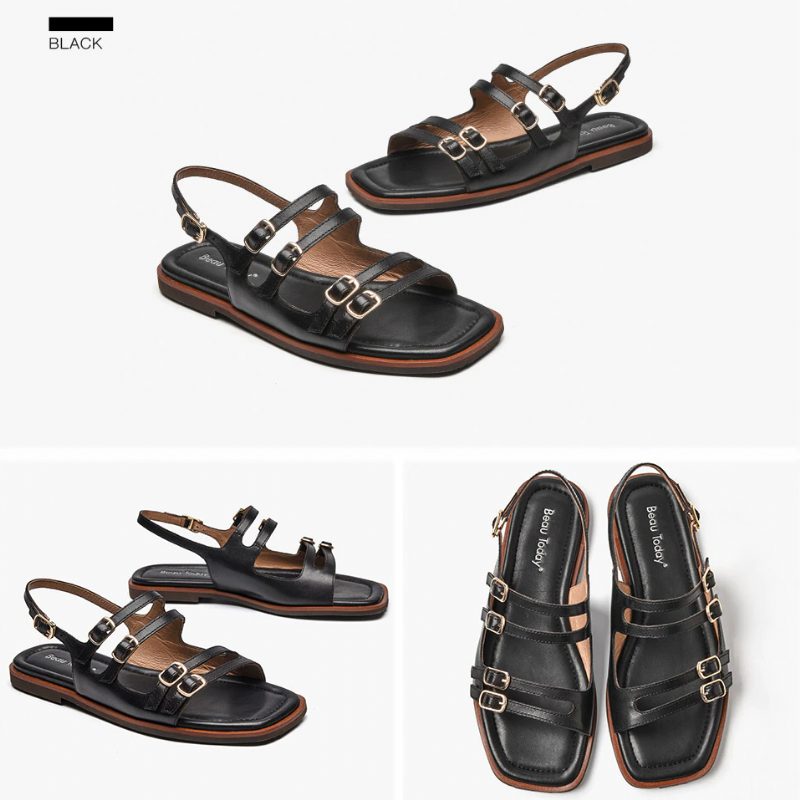 Margarita Flad Sandal Til Kvinder - Brun