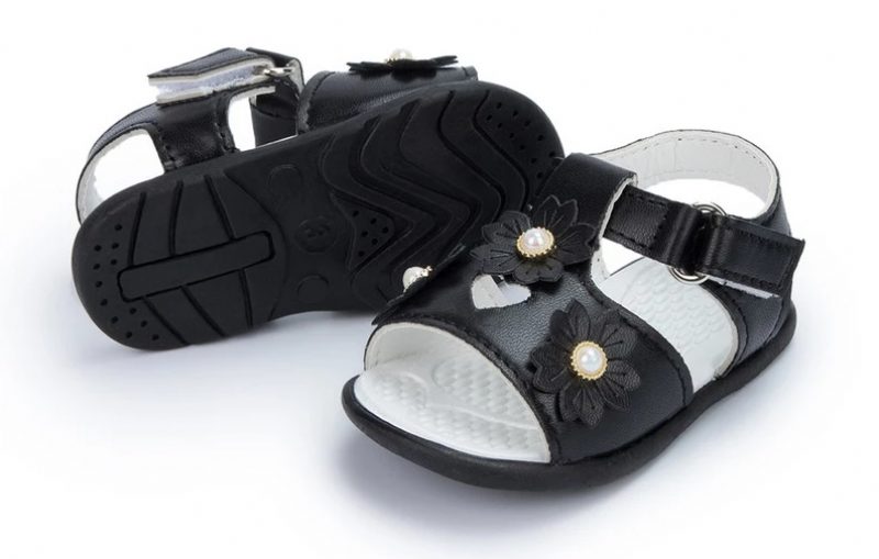 Marge Babypigers Afslappede Sandal - Hvid
