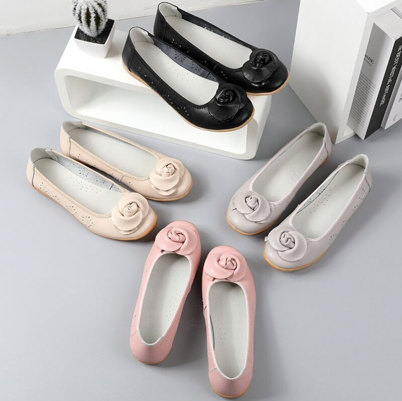 Marian Loafer Sorte Sko Til Kvinder - Beige