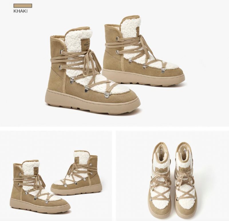 Mariana Damestøvler - Khaki