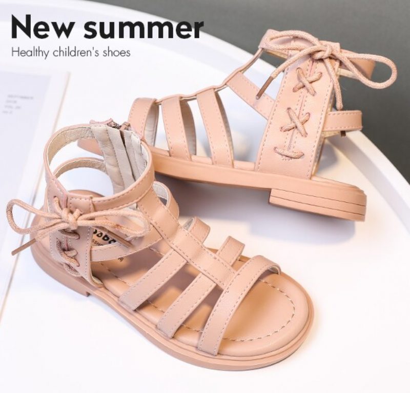 Mariangel Pigers Gladiator Sandal - Sort