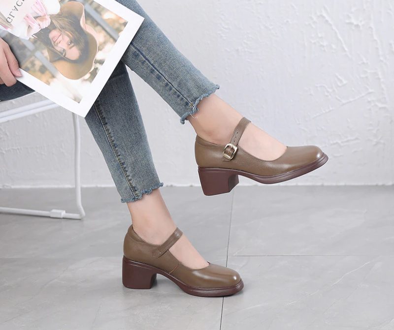 Marie Dame Pumps - Abrikos