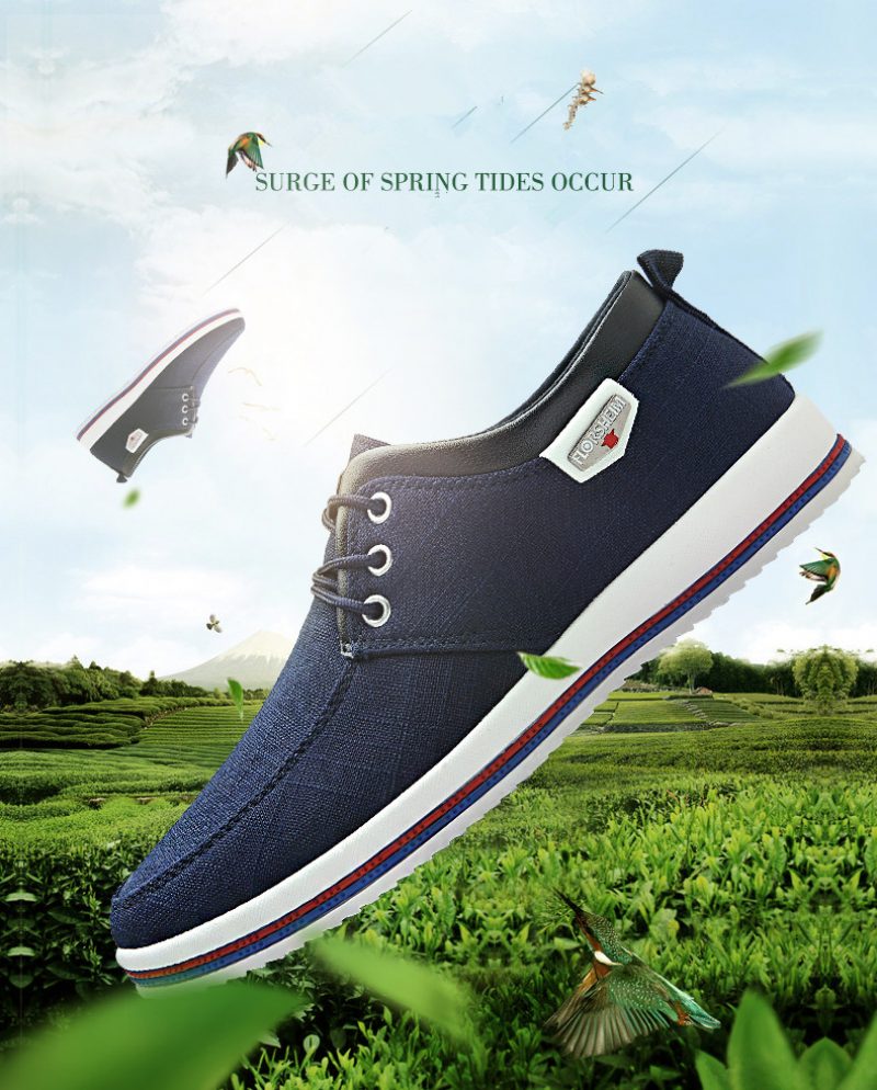 Mario Walking Sneakers Til Mænd - Grå